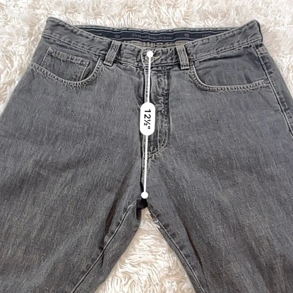 Men’s Ermenegildo Zegna Charcoal Jeans
